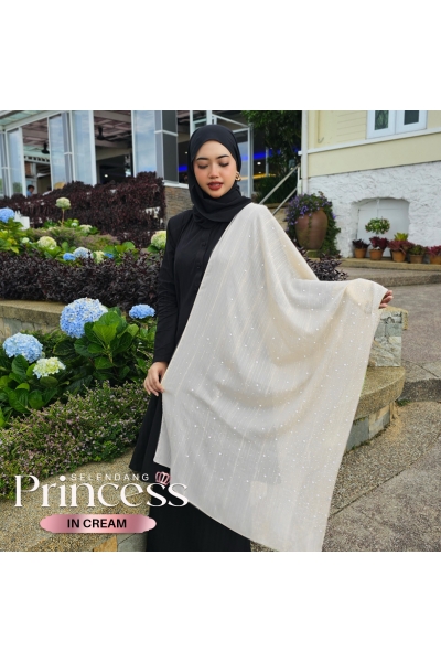 SELENDANG PRINCESS - CREAM